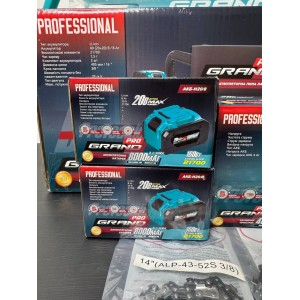 Акумуляторна пила ланцюгова Grand АПЦ-408/HS. Photo 2